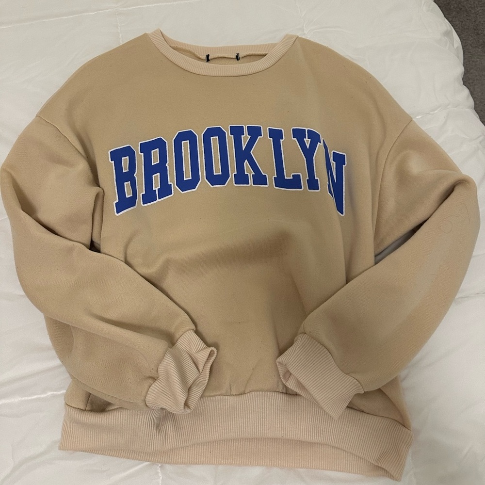 Brooklyn thrifted crewneck sweatshirt